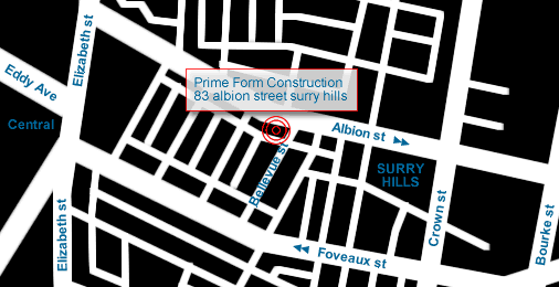 Prime Form Construction Office Location